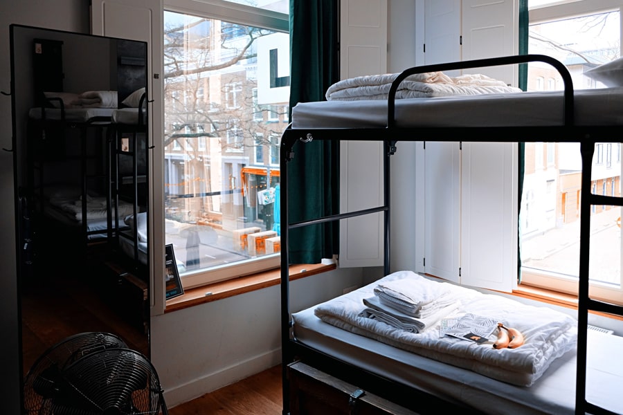 Image of a dorm room at King Kong Hostel, Rotterdam, Netherlands