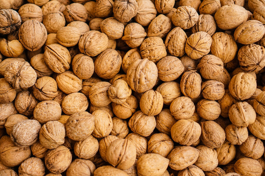 Image of walnuts depicting the benefits of walnuts